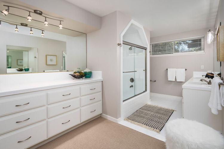 bathroom after
