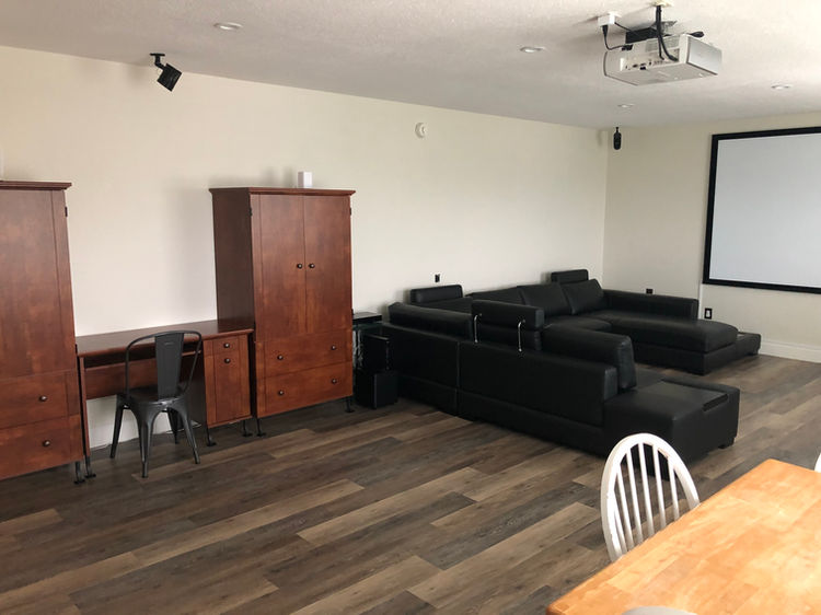 media room