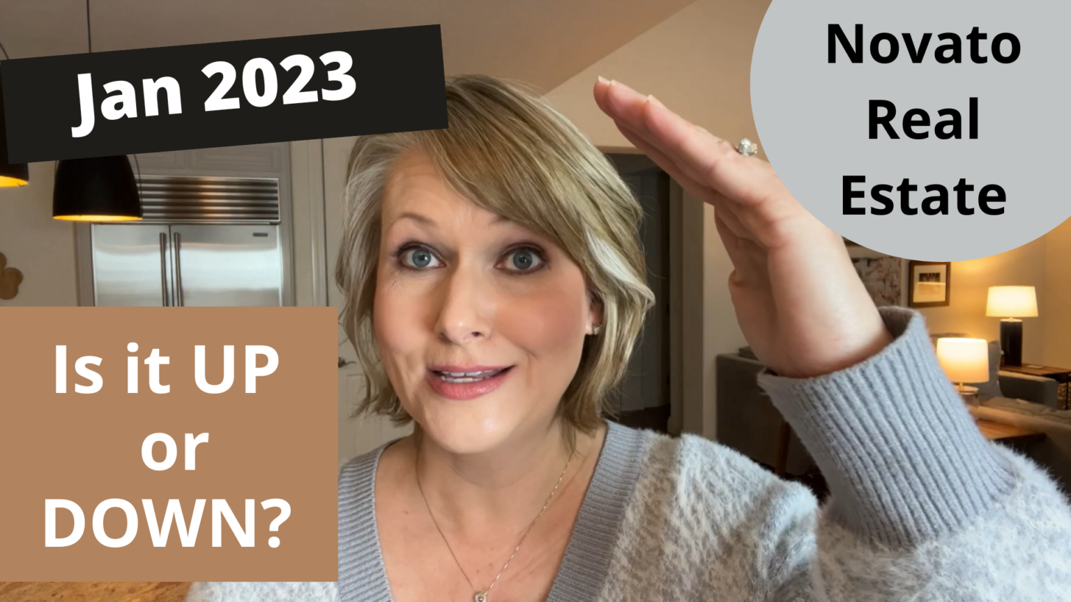Is the Novato Real Estate Market Up or Down? January 2023 Update (VIDEO) Team McGinnis Real