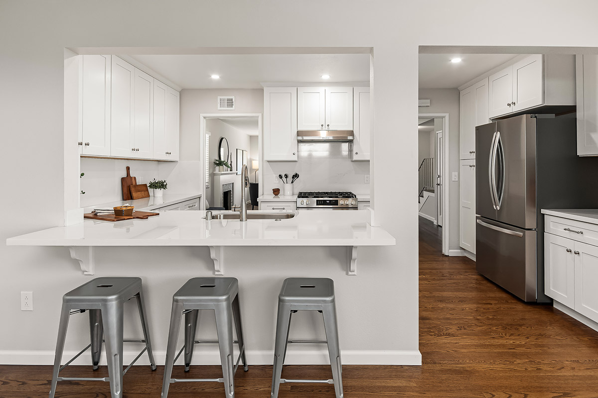 remodeled kitchen
