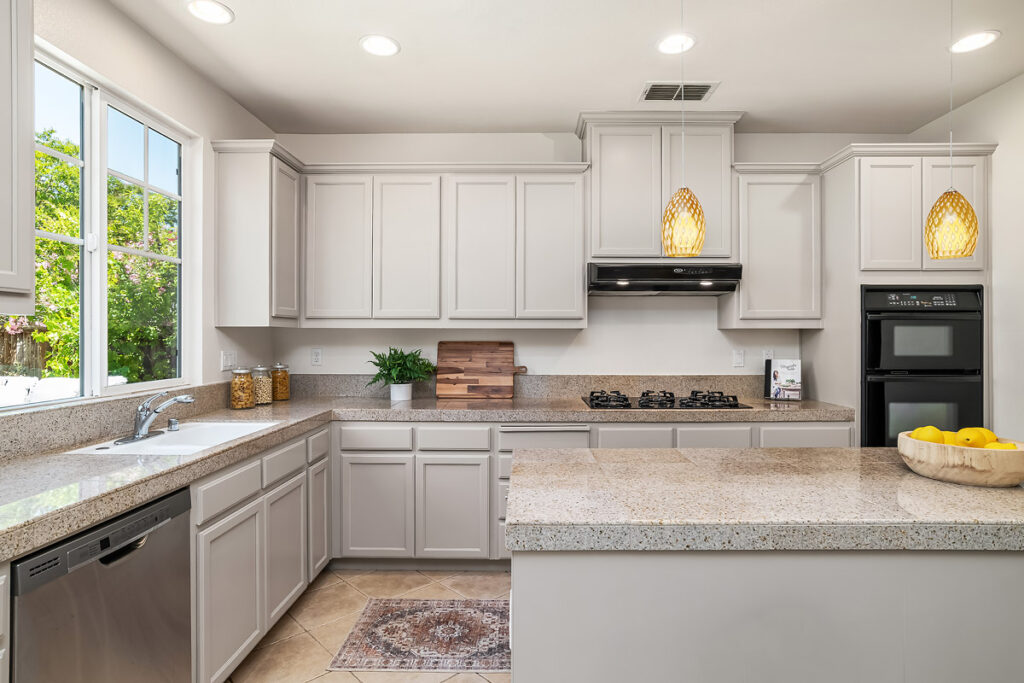 Kitchen at 76 Oak Grove Dr in Pointe Marin Novato