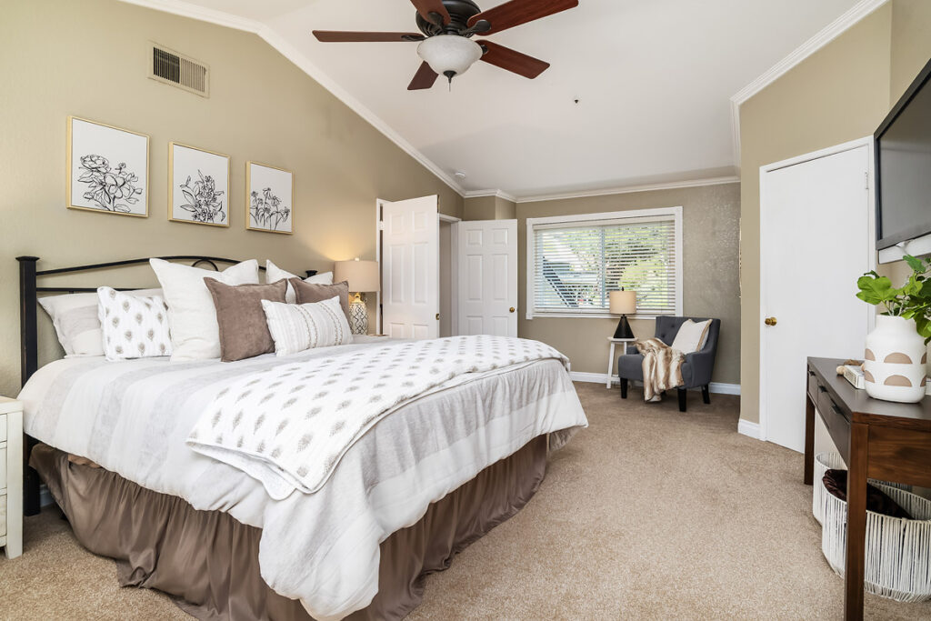 Home staging of a home in Novato ca