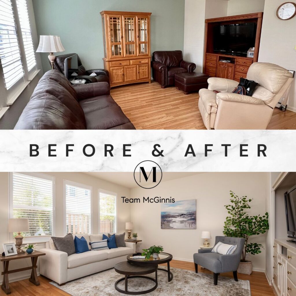 Novato home staging by Team McGinnis