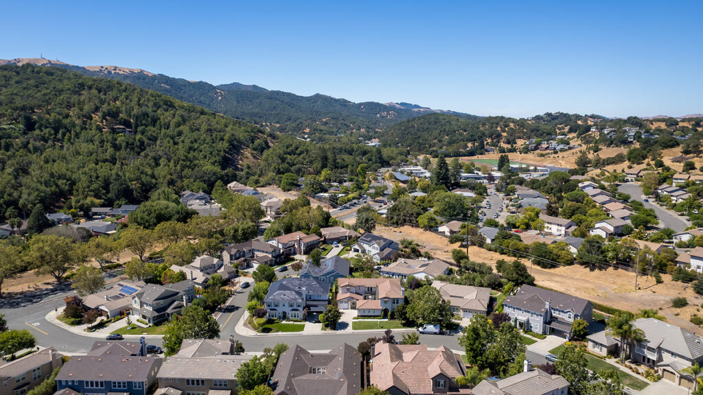 Aerial of Pointe Marin