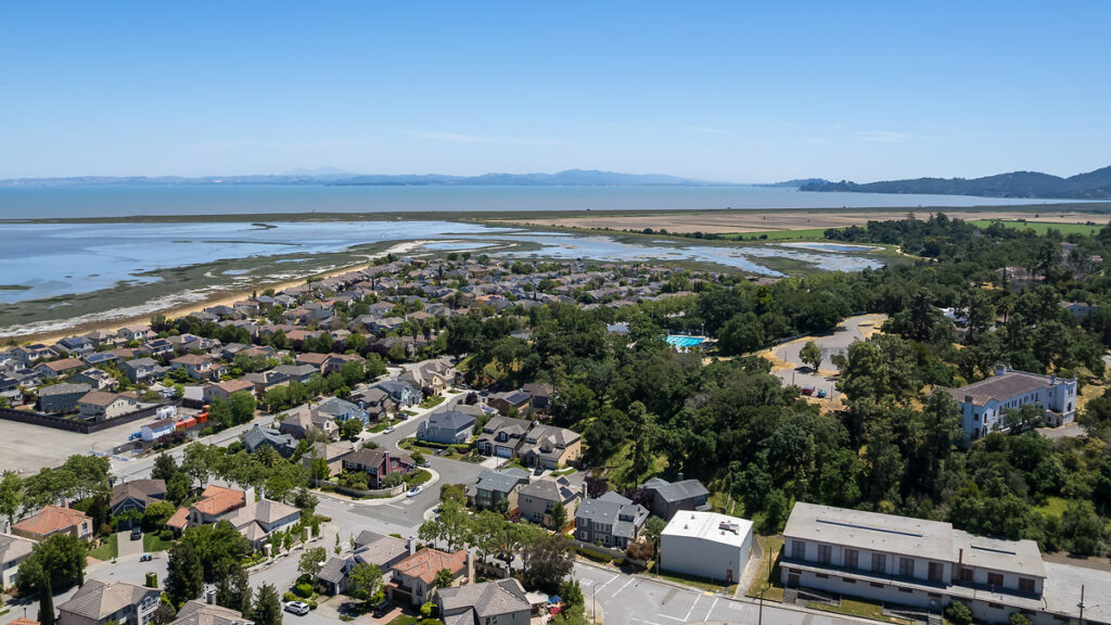 Aerial of Hamilton, Novato