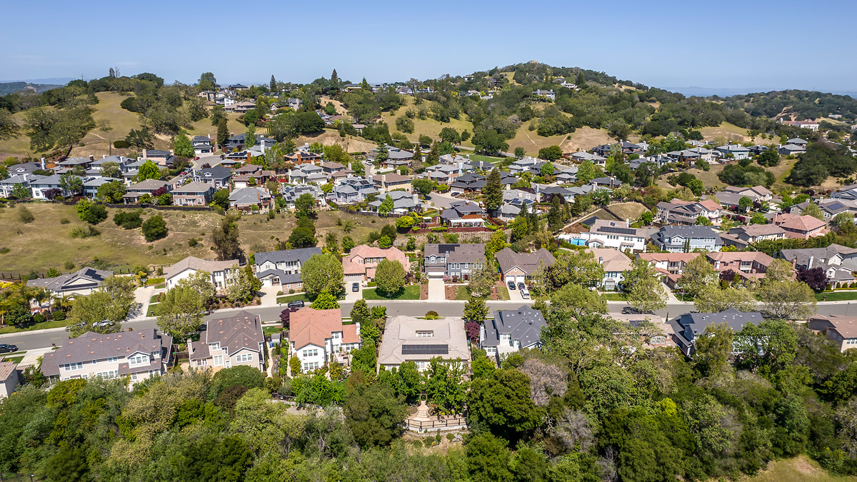Aerial photo of Pointe Marin Novato